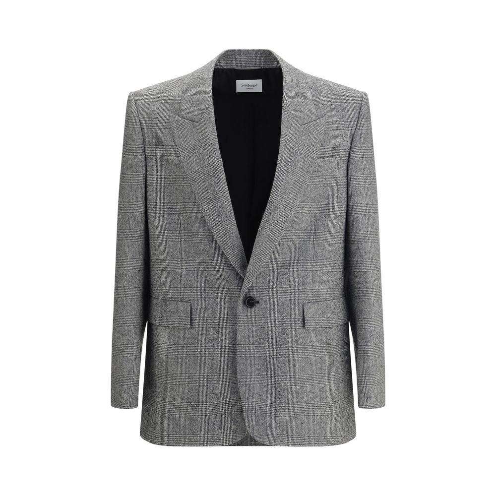 Saint Laurent Gray Wool Clothing