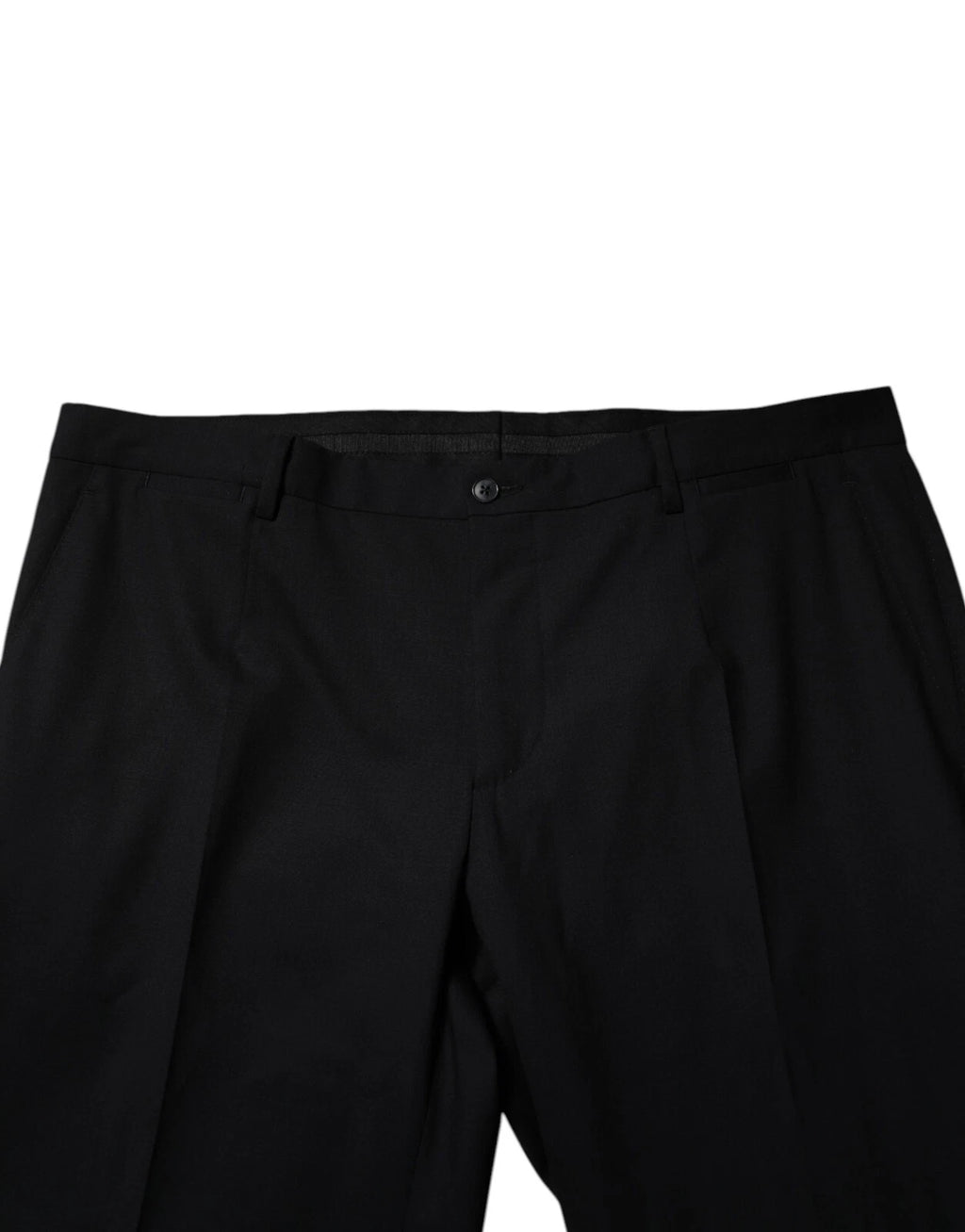 Black Wool Formal Dress Men Trousers Pants