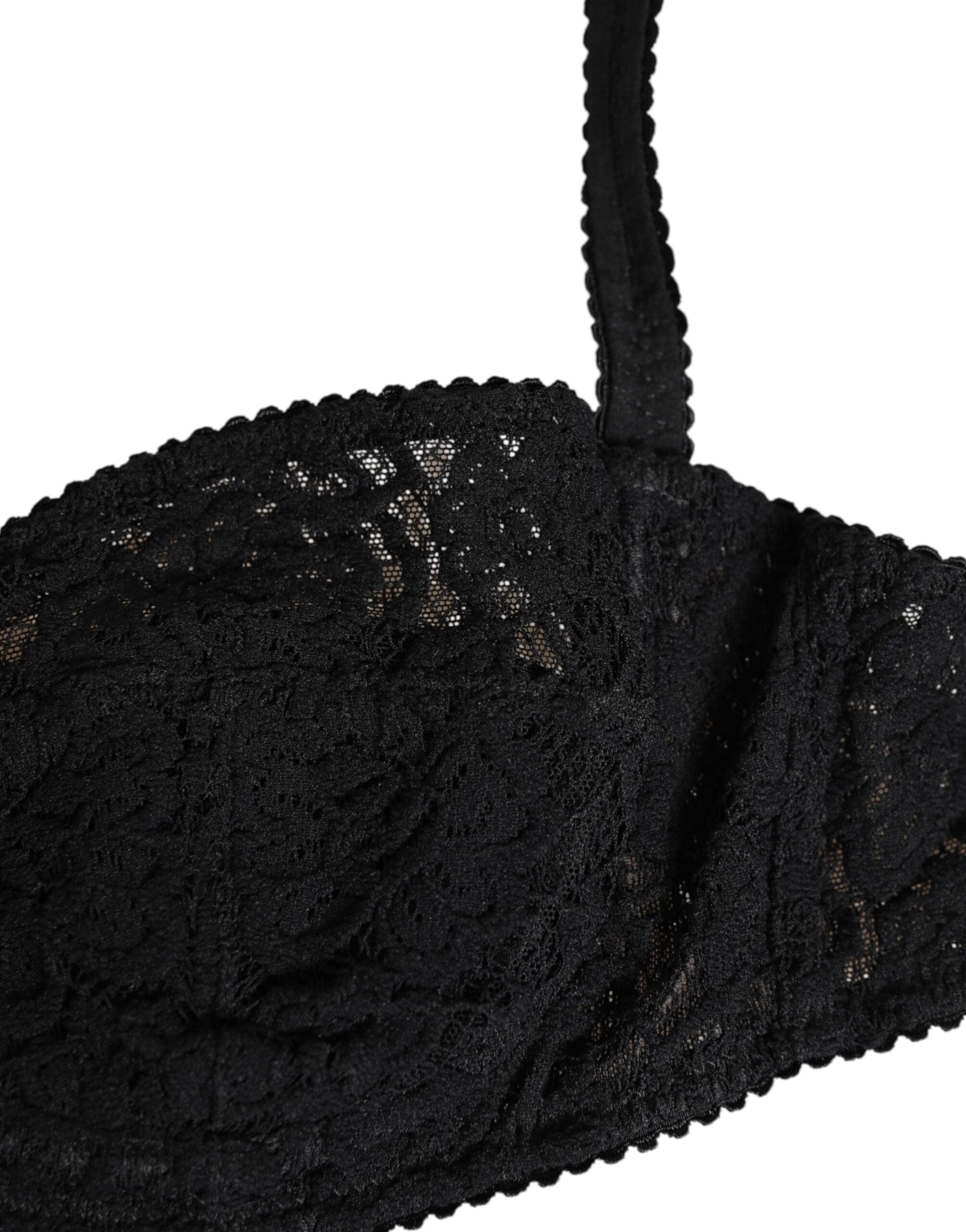 Black Lace Underwire Bra Lingerie Underwear