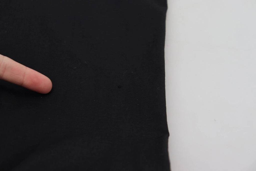 Black High Waist Skinny Trouser STAFF Pants