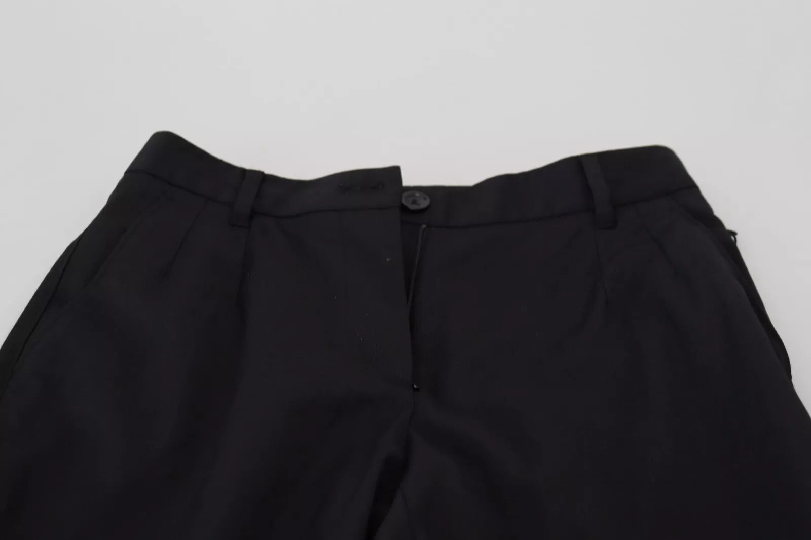 Black High Waist Skinny Trouser STAFF Pants