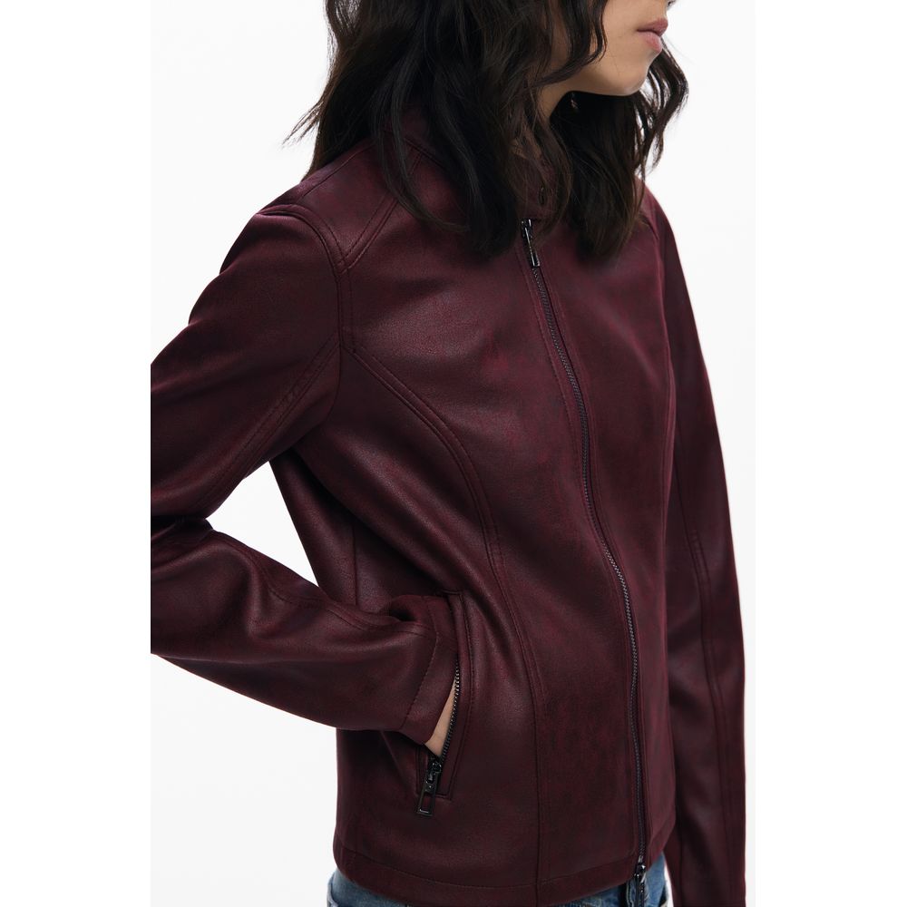 Desigual Red Polyester Women Jacket