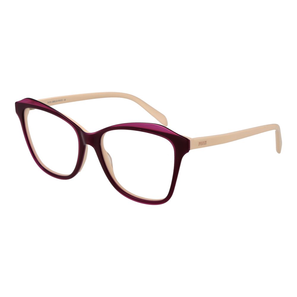 Emilio Pucci Purple Plastic Glasses (Frames)