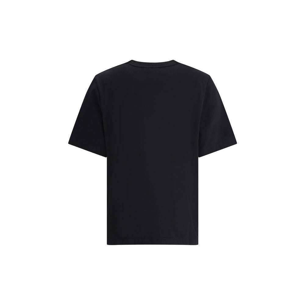 Maison Kitsuné Black Cotton T-Shirt