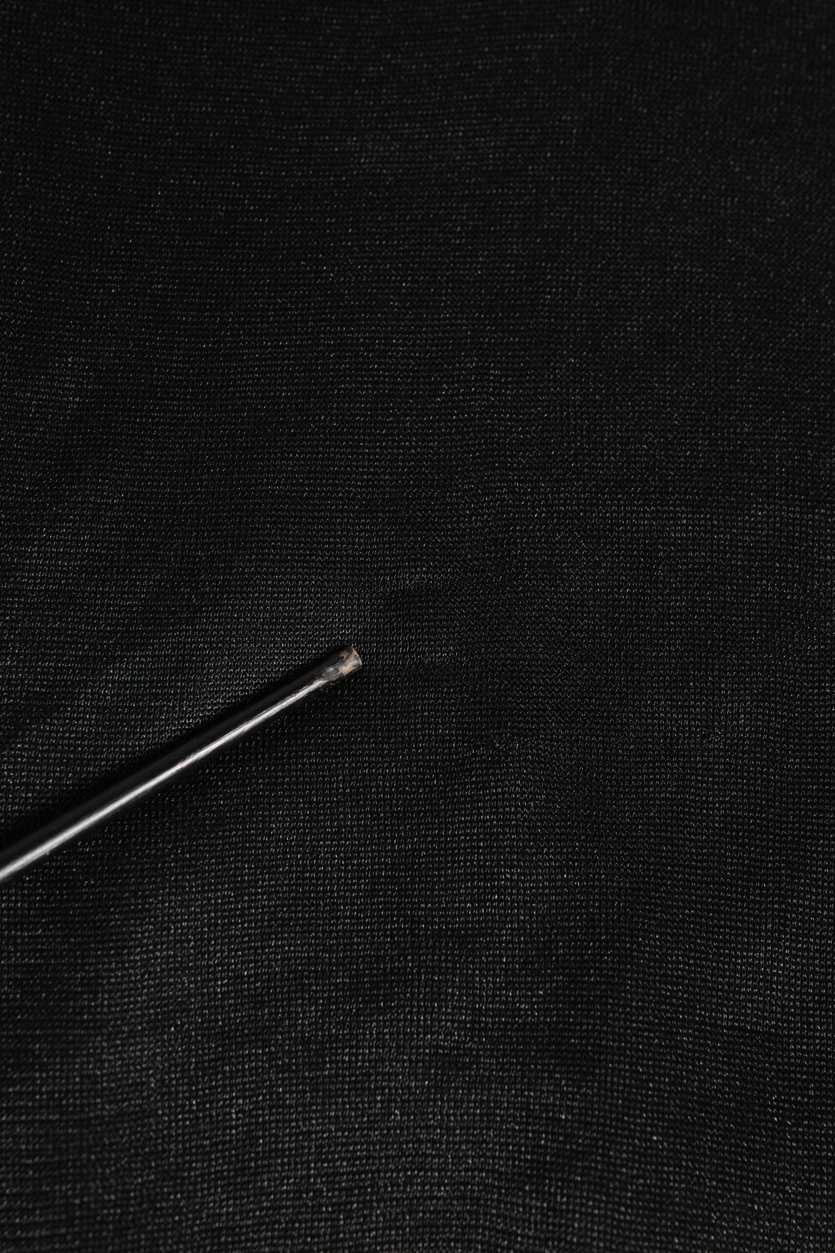 Black Logo Polyester CrewNeck Sweatshirt Sweater