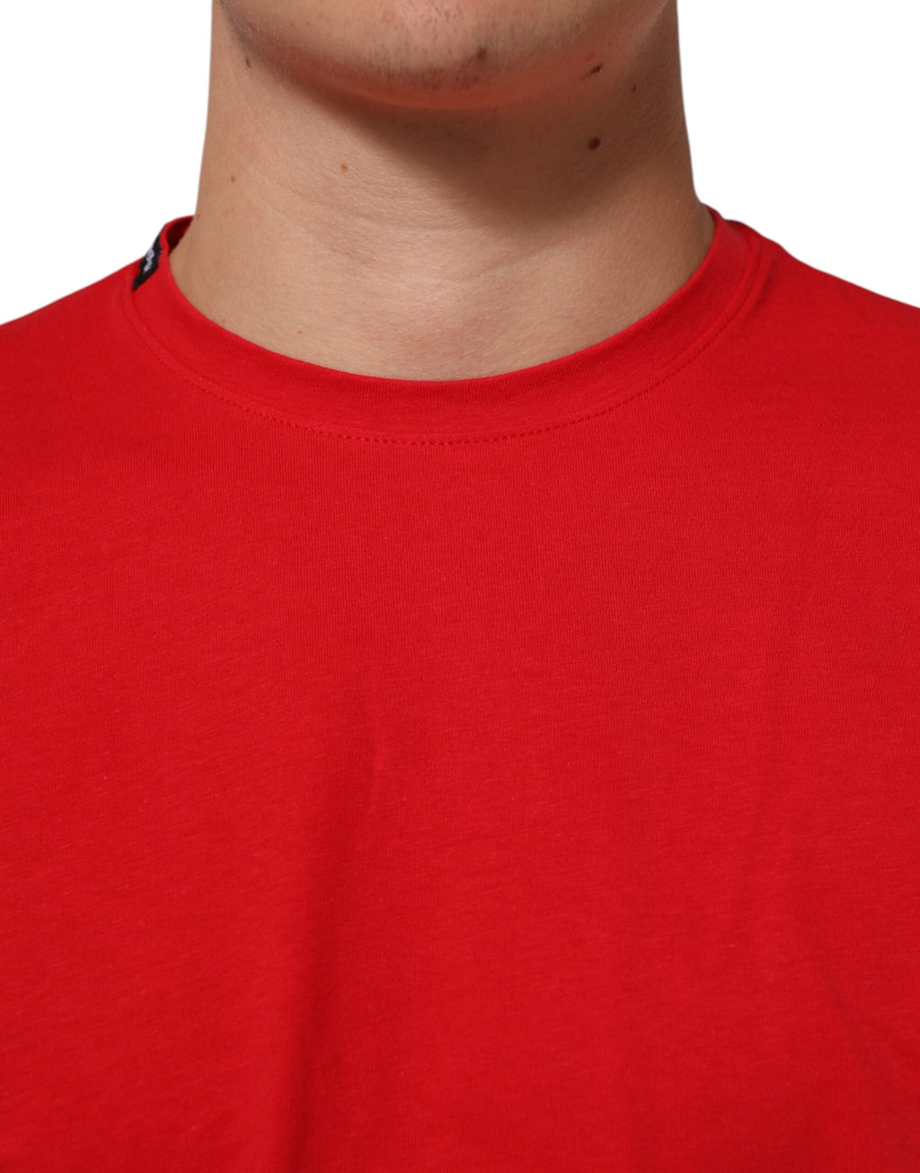 Red Goodluck 2023 Cotton Crew Neck T-shirt