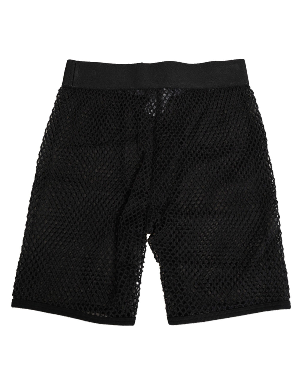 Black Cotton Logo Shorts Midi Trouser Underwear