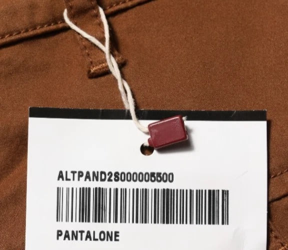 Brown High Waisted Flared Cut Pants