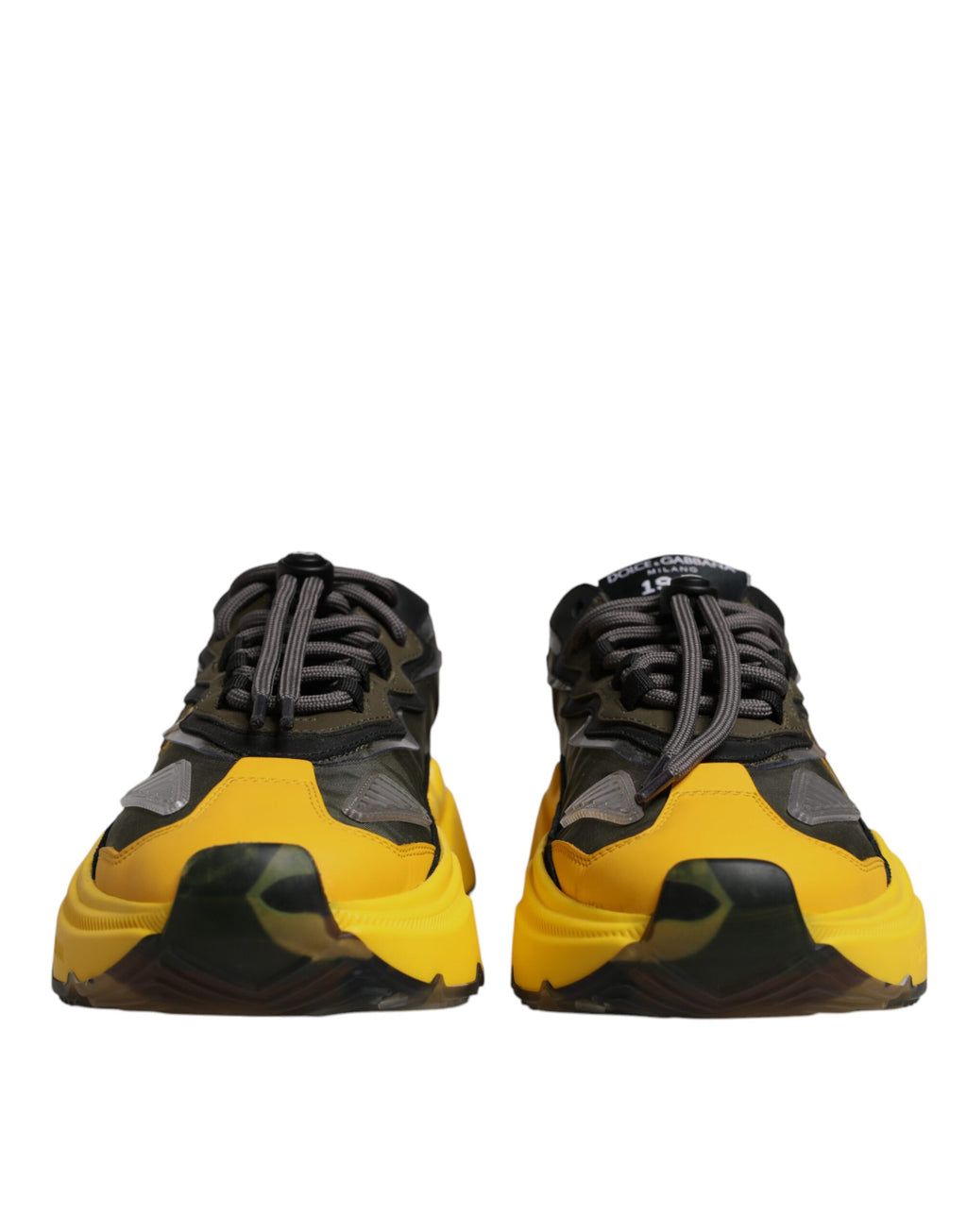 Black Yellow Daymaster Low Top Sneakers  Shoes