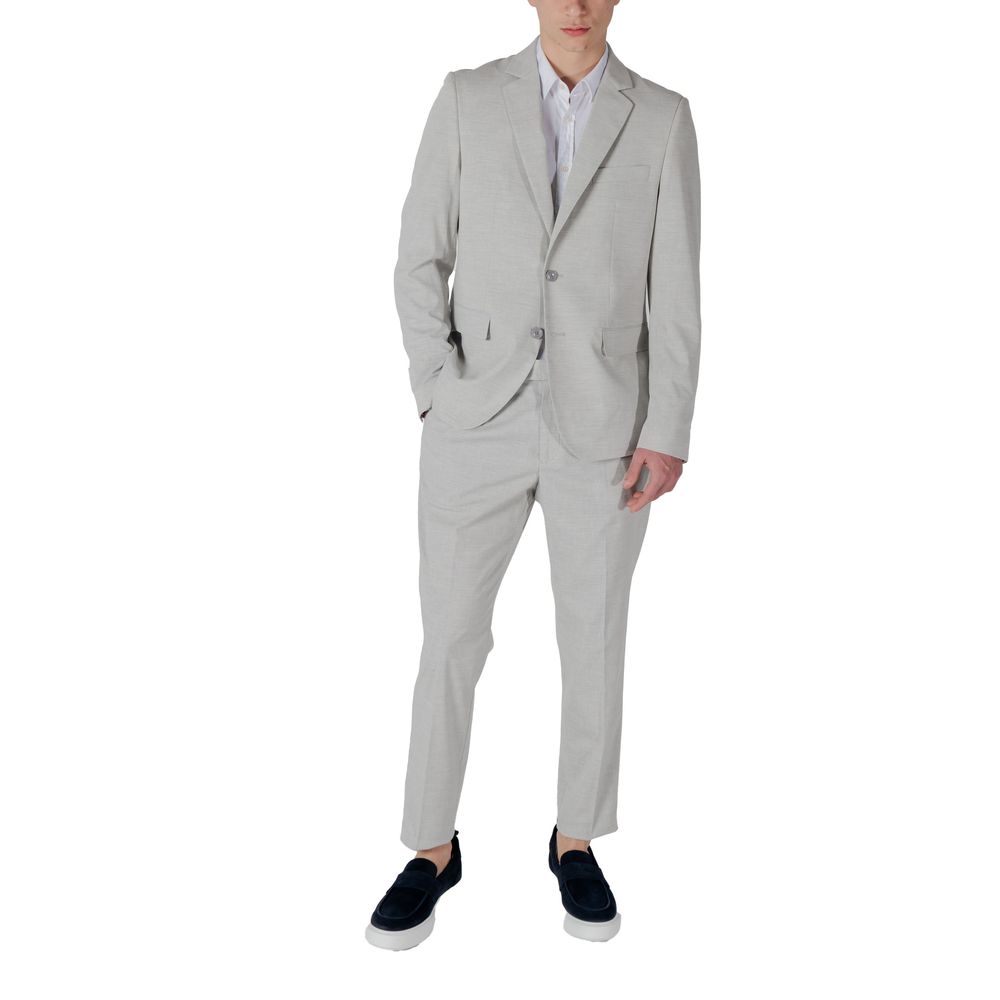 Antony Morato Gray Polyester Blazer