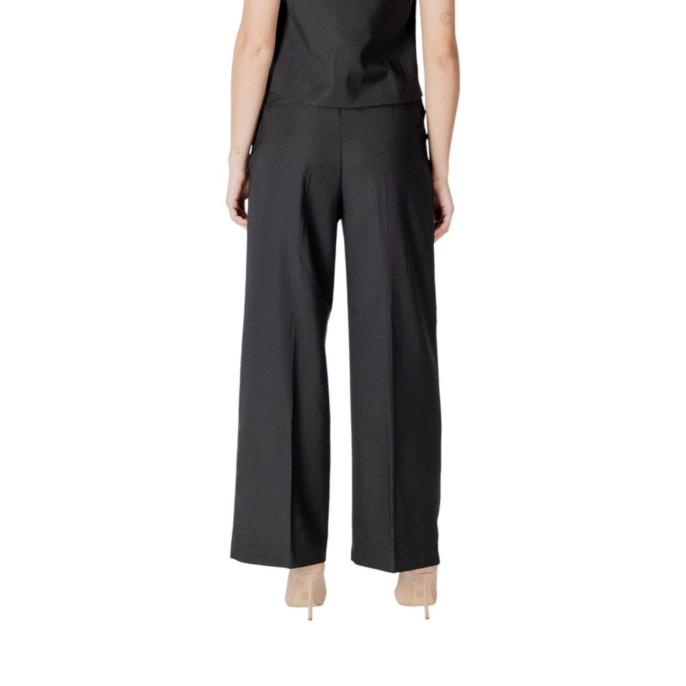 Black Polyester Pant