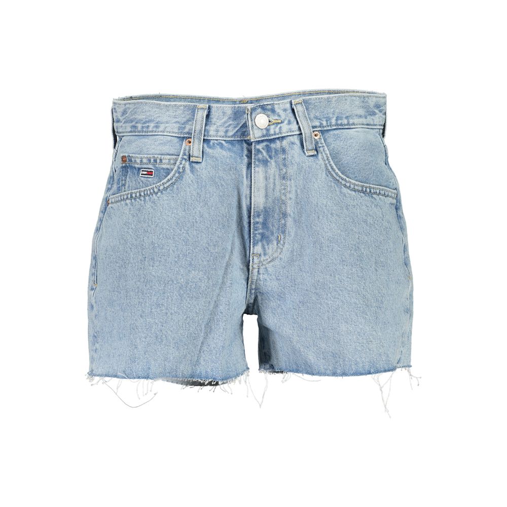 Blue Cotton Short