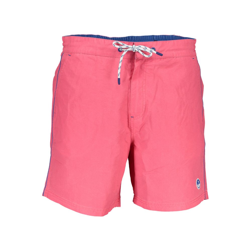 North Sails Pink Polyester Men's Swim Trunk