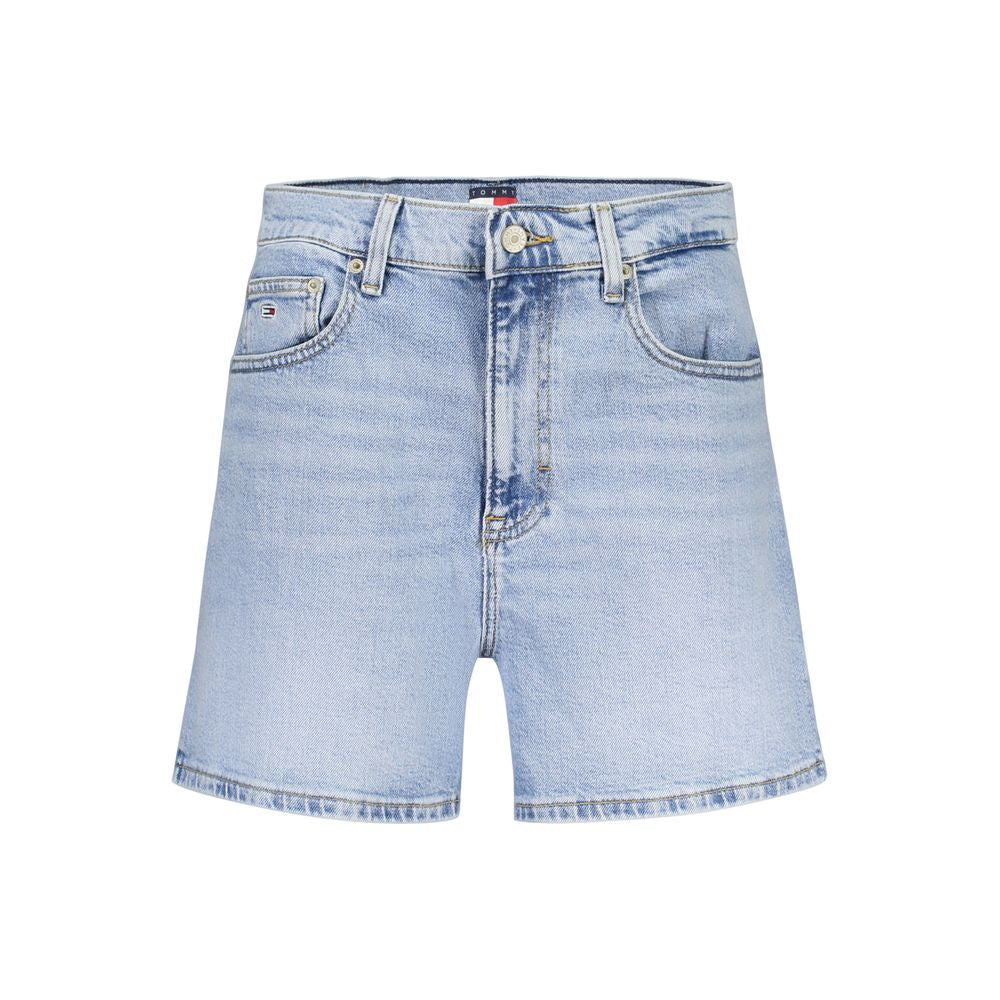 Blue Cotton Short