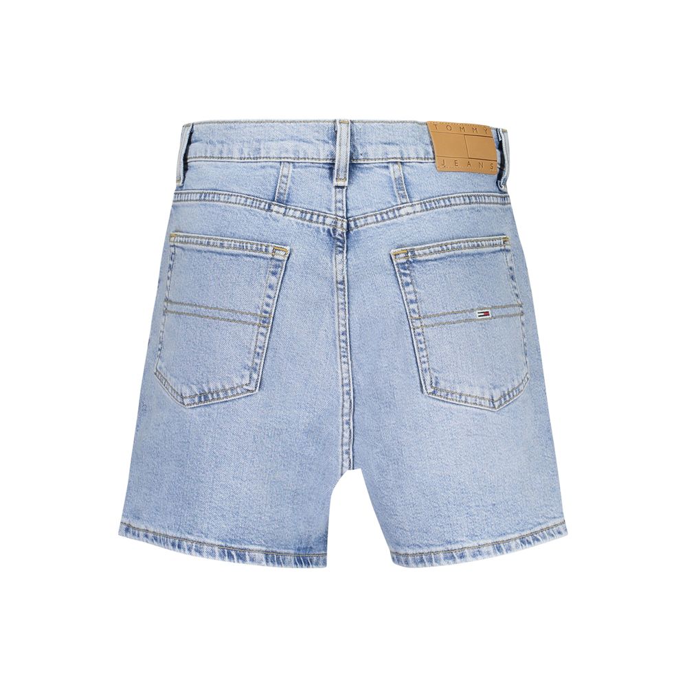Blue Cotton Short