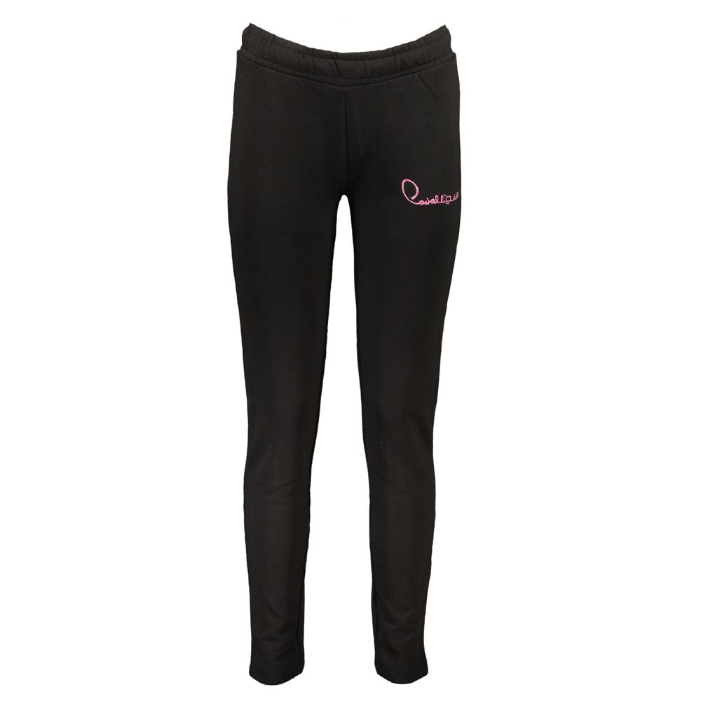 Cavalli Class Black Cotton Women's Sweatpant