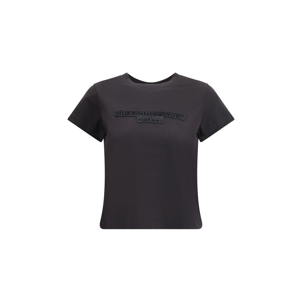 Alexander Wang Gray Cotton T-Shirt