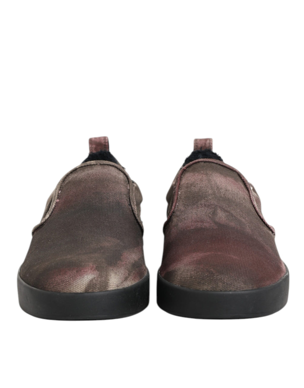 Multicolor Cotton Low Top Slip On Men Sneakers Shoes