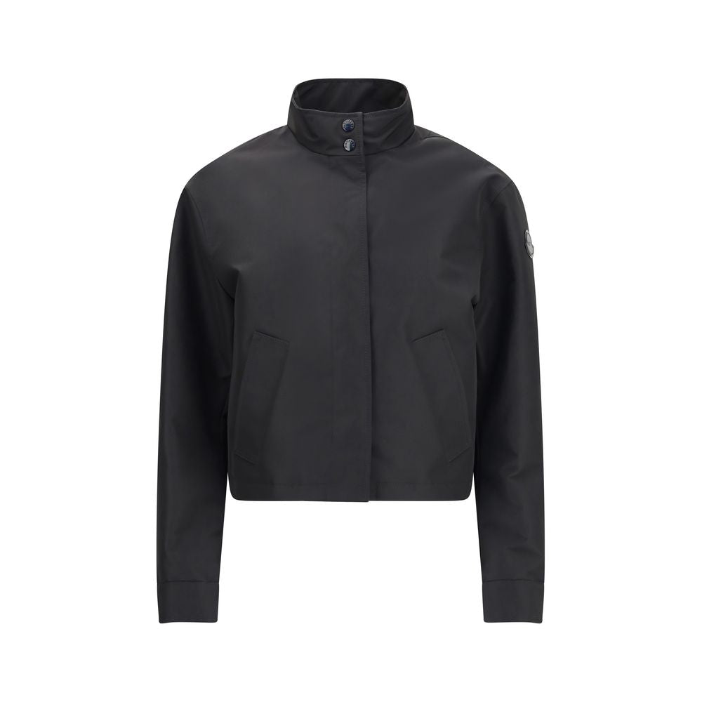 MONCLER x EDWARD ENNINFUL Black Polyester Full-Length Jacket