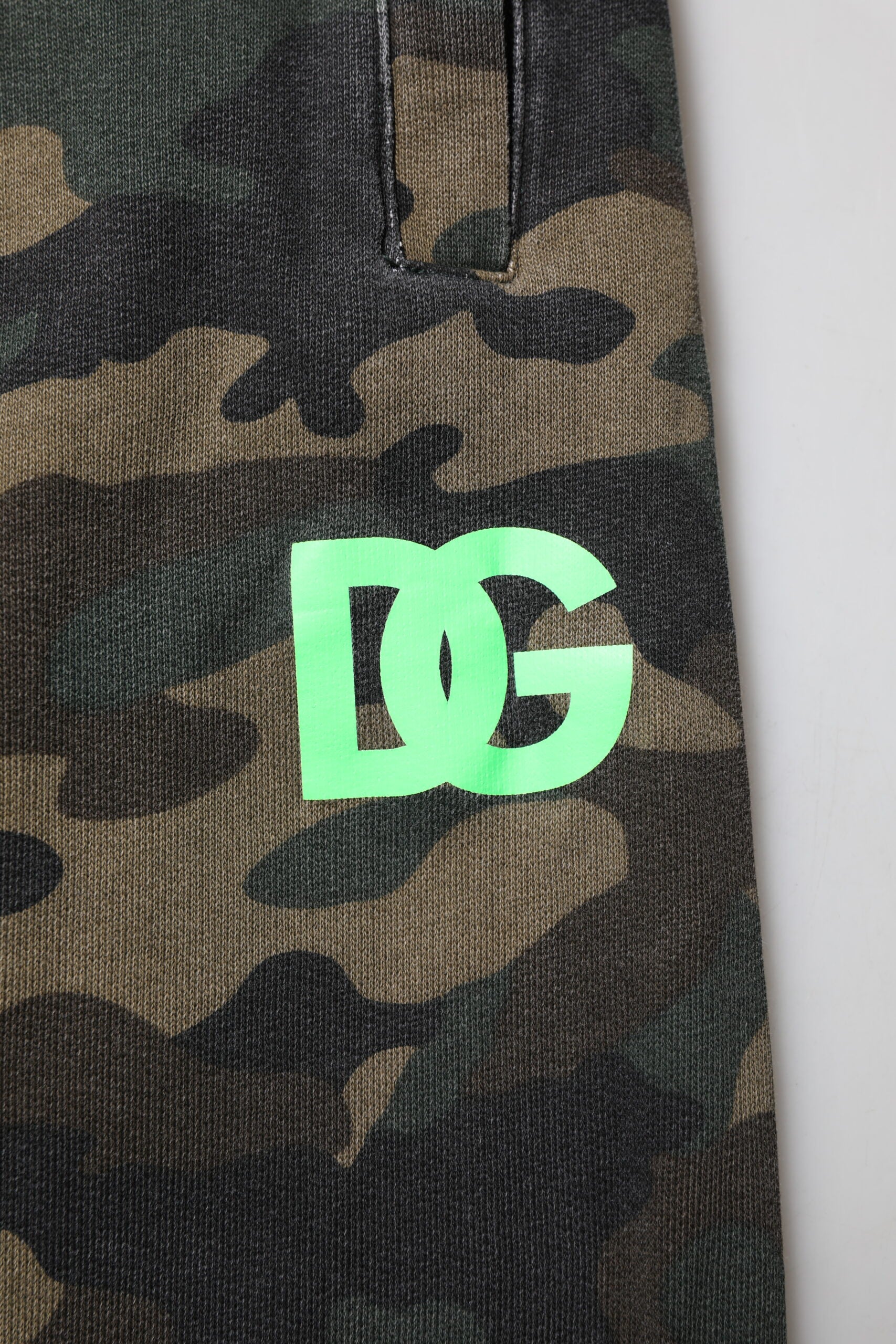 Dolce & Gabbana Multicolor Camouflage Cotton Men Jogger Pants