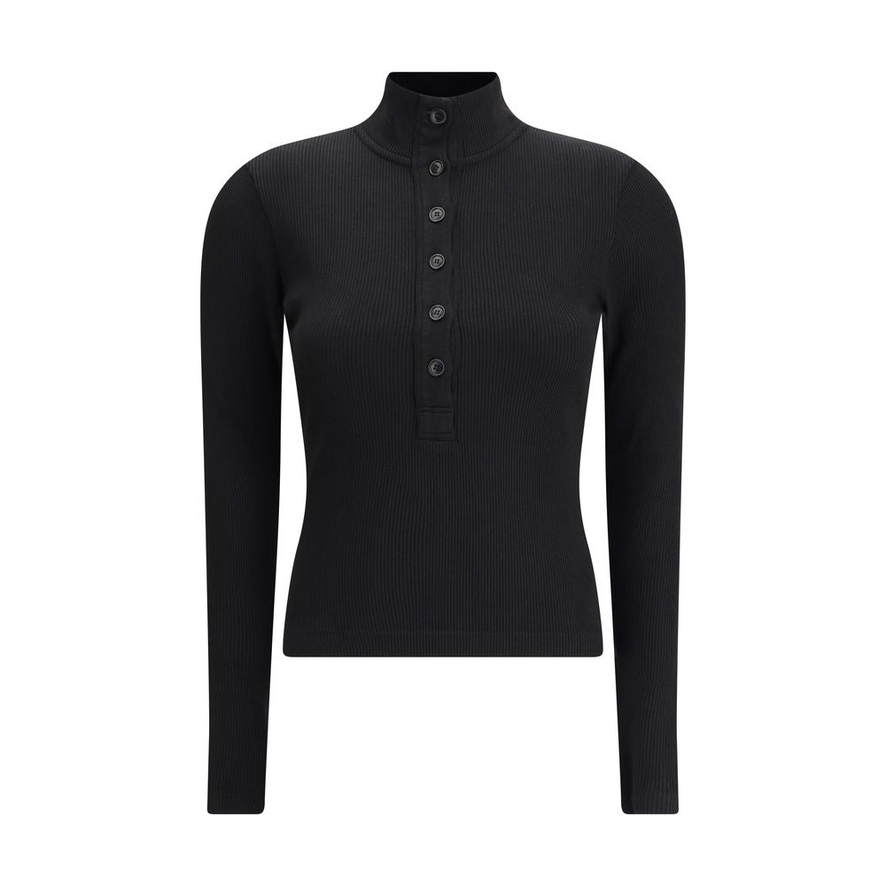 Citizens of Humanity Black Cotton Longsleeve Shirt