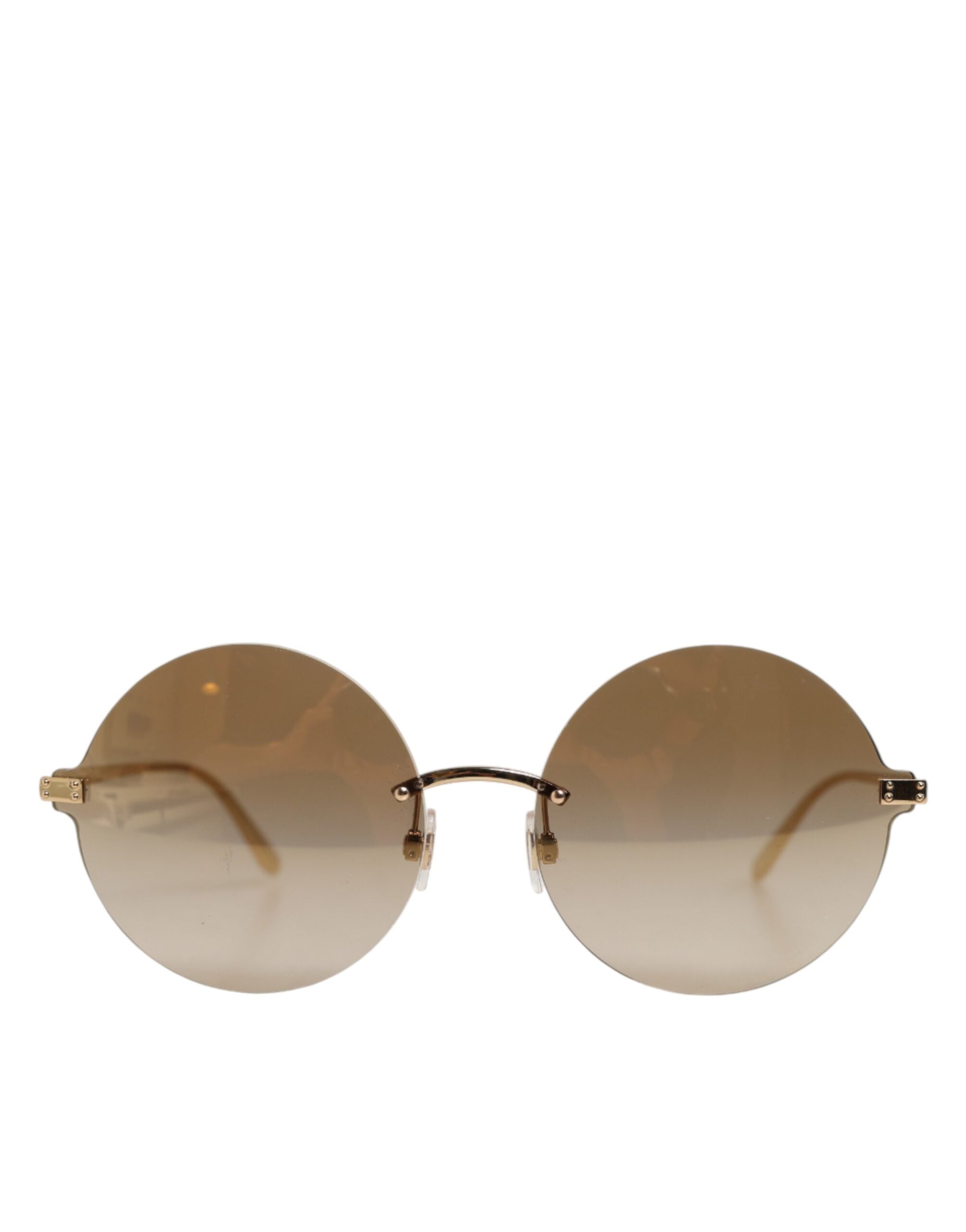DG2228 Gold Plated Round Lenses Shades Eyewear Sunglasses