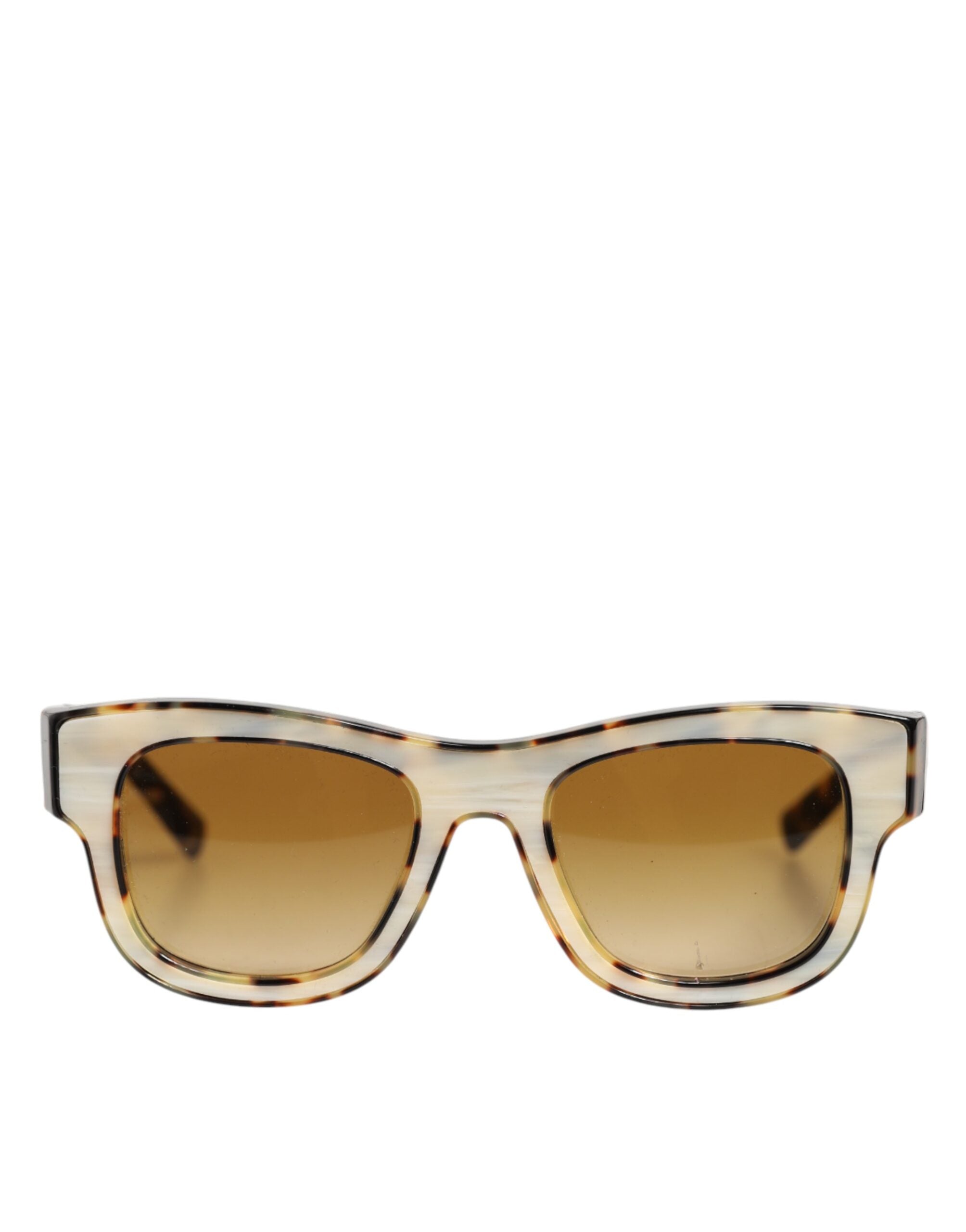 DG4379F White Tortoiseshell Gradient Acetate Shades Sunglasses