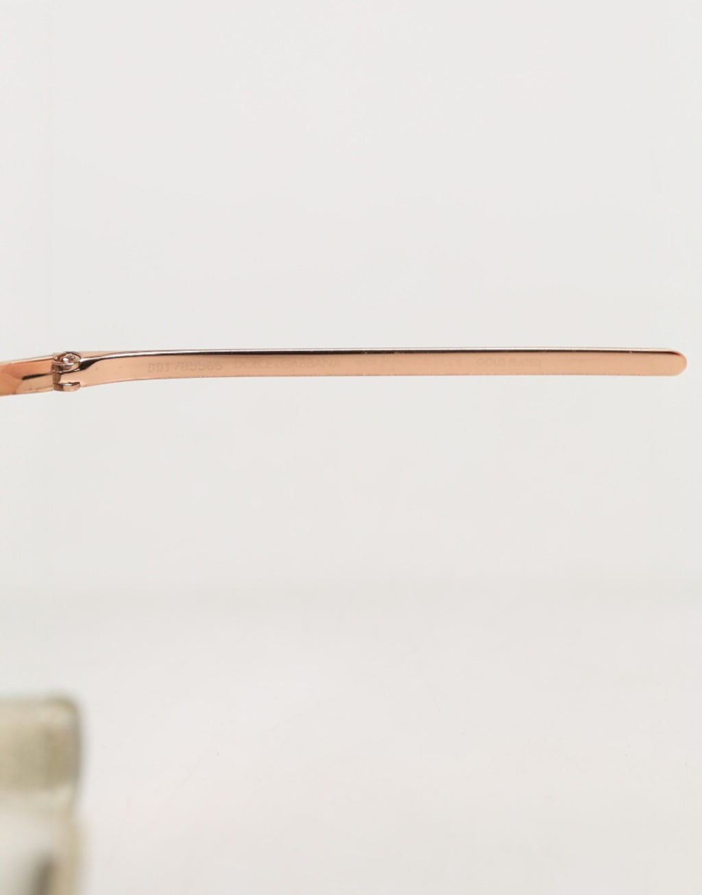 DG2215K Gold Metal Round Shades Eyewear Sunglasses