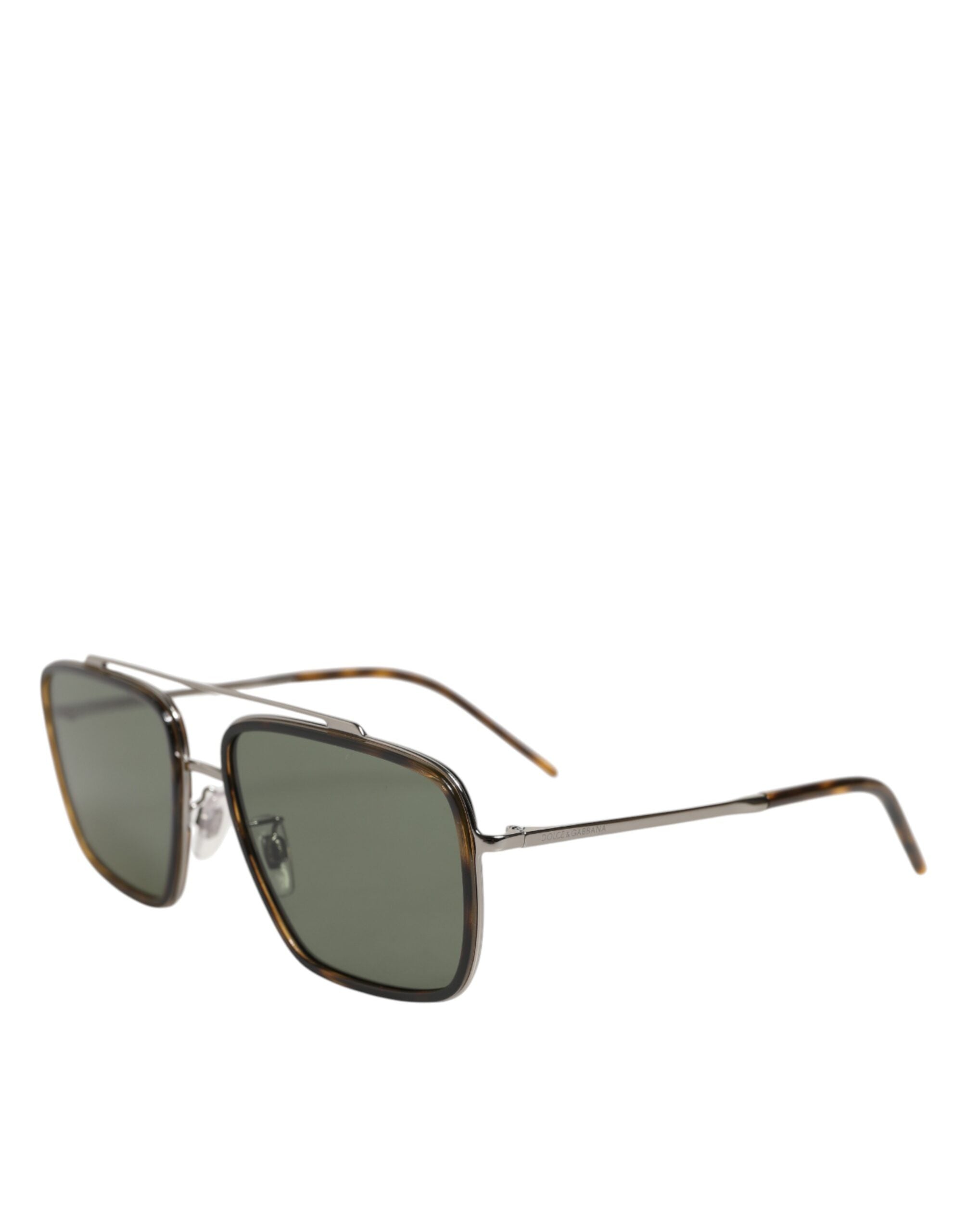Silver Metal Frame Polarized Navigator Sunglasses