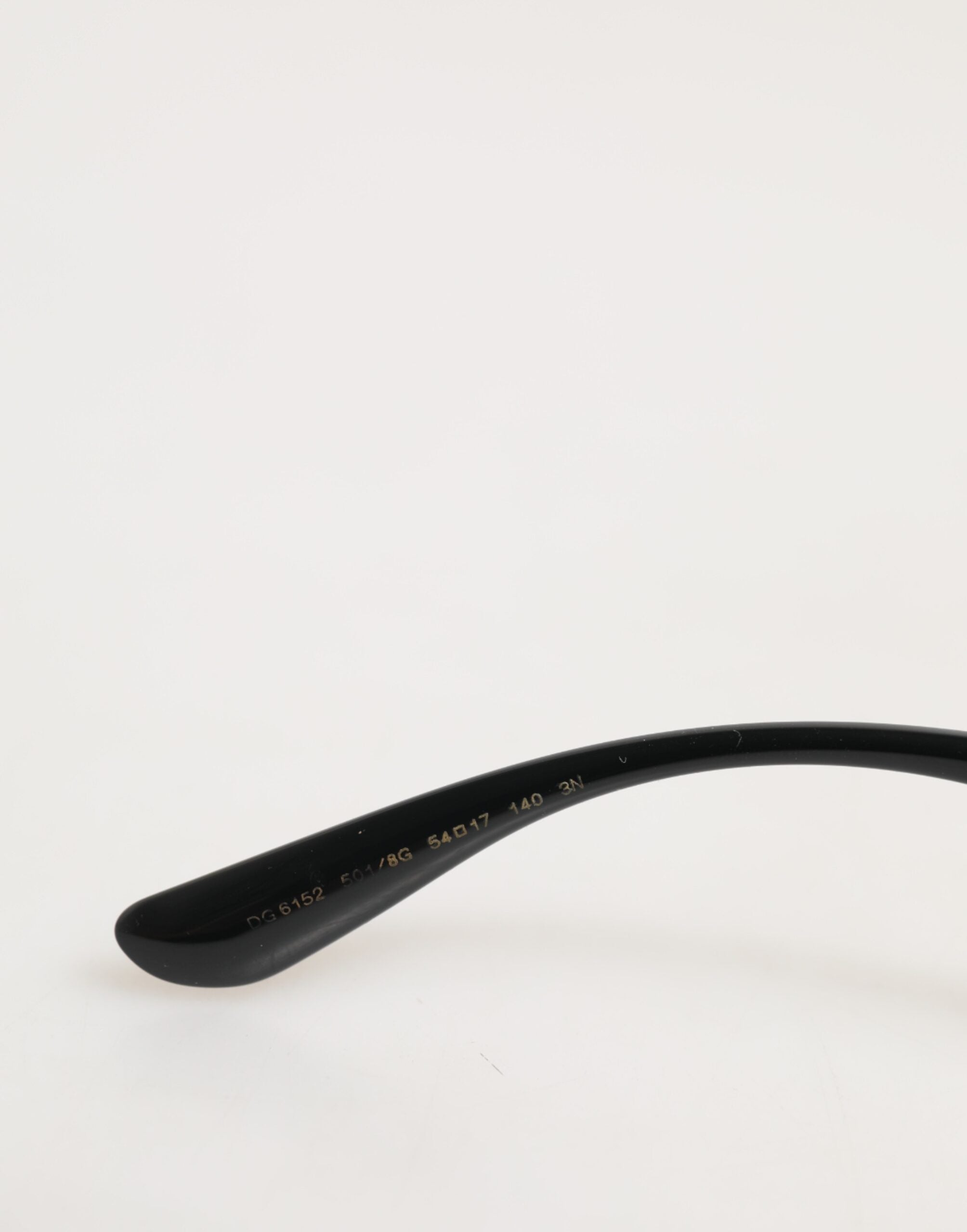 DG6152 Black Sacred HeartDevotion Square Frame Sunglasses