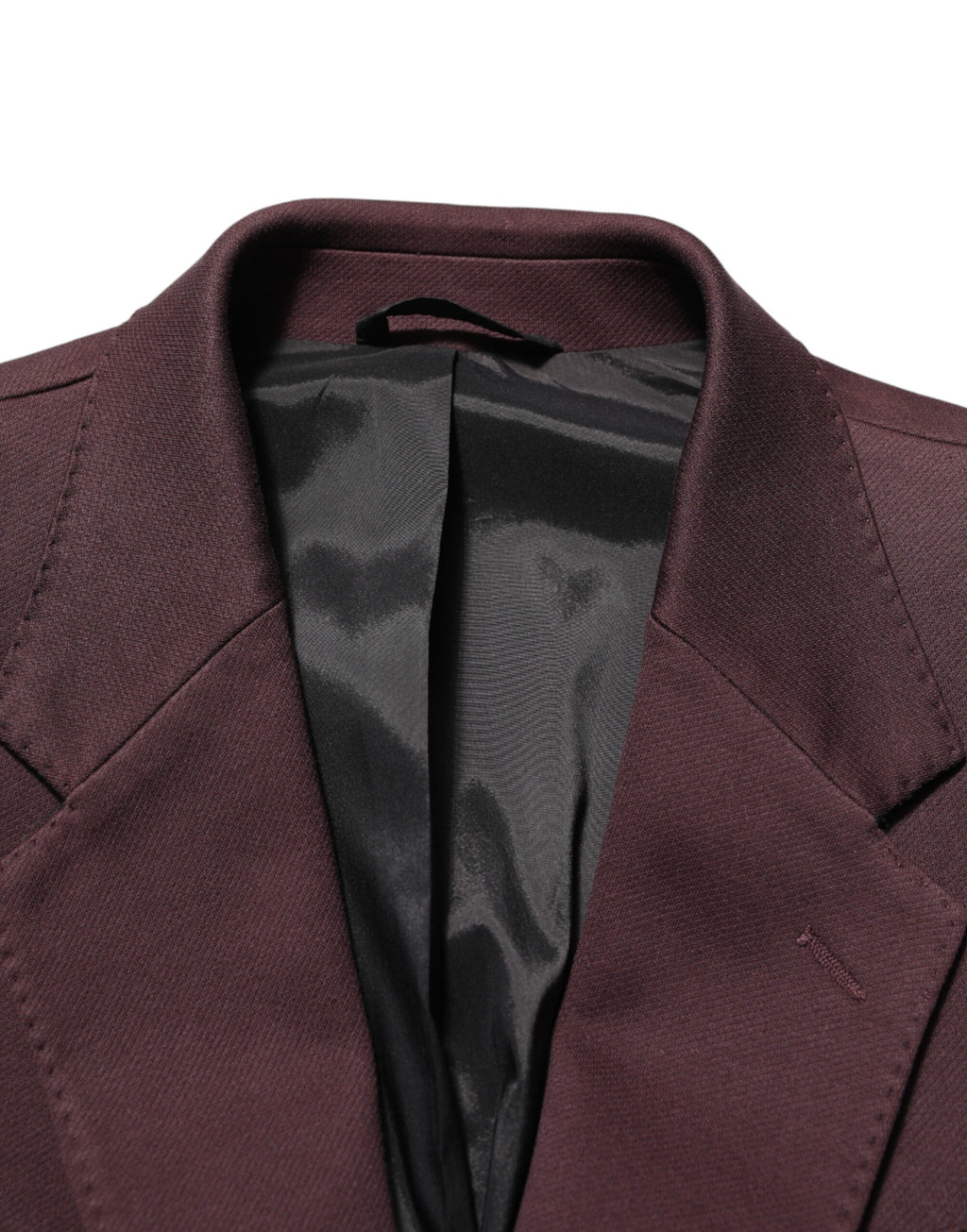 Maroon Cotton 2 Buttons Suit Jacket Blazer