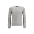 Aragona Cashmere Gray Cashmere Sweatshirt