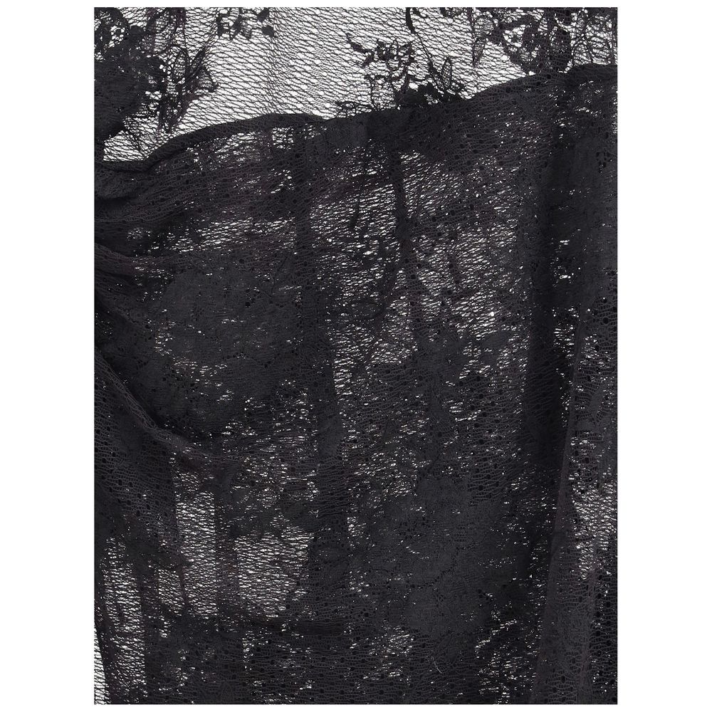 The Andamane Black Nylon Jumpsuit