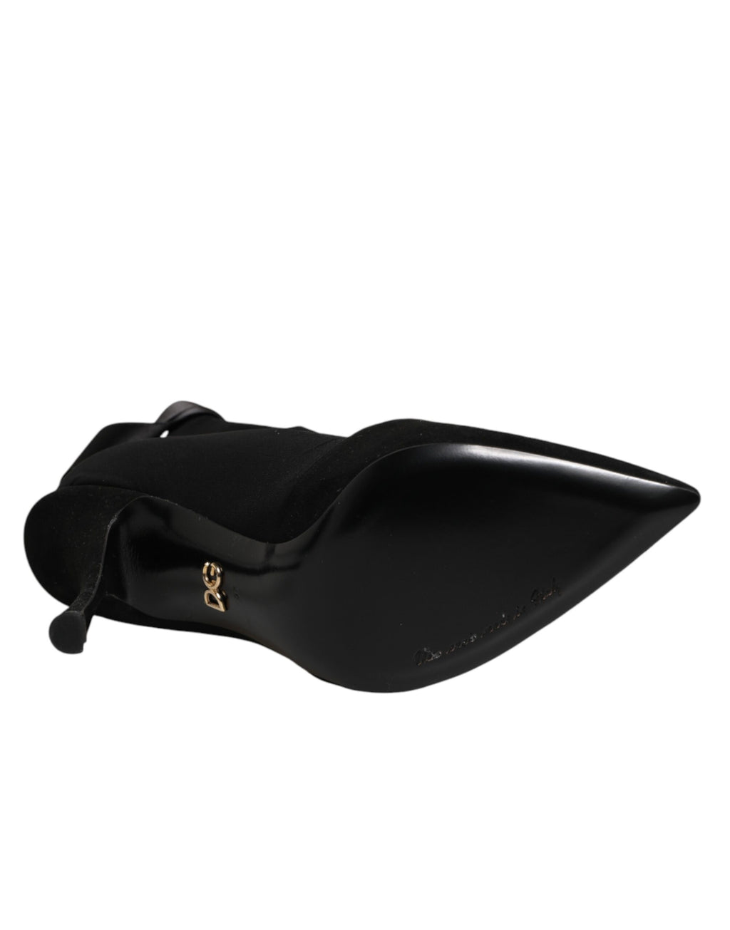 Black Stiletto Heels Lace Up Boots Shoes