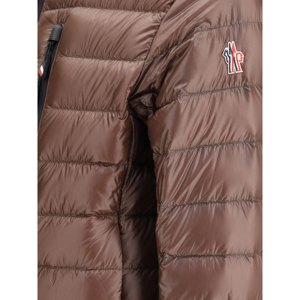 Moncler Grenoble Brown Polyamide Coat