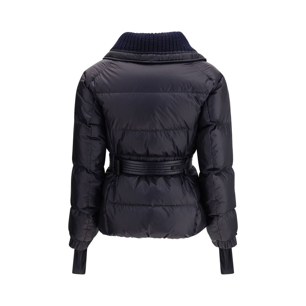Moncler Grenoble Blue Polyamide Coat